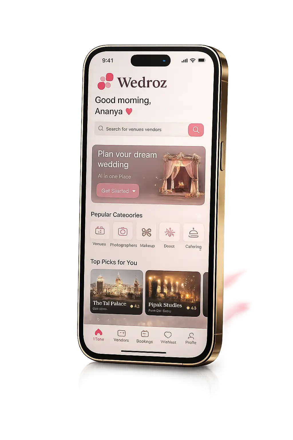 Wedroz Mobile App